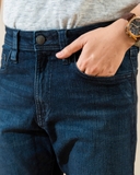 QUẦN JEAN NAM PHOM SLIM FIT XUẤT HÀN MÀU XANH ĐẬM QJ4B09D2