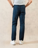 QUẦN JEAN NAM PHOM SLIM FIT XUẤT HÀN MÀU XANH ĐẬM QJ4B09D2