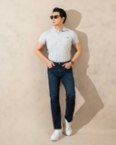 QUẦN JEAN NAM PHOM SLIM FIT XUẤT HÀN MÀU XANH ĐẬM QJ4B09D2