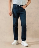QUẦN JEAN NAM PHOM SLIM FIT XUẤT HÀN MÀU XANH ĐẬM QJ4B09D2