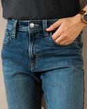 QUẦN JEAN NAM PHOM SLIM FIT XUẤT HÀN MÀU XANH NHẠT QJ4B09D1