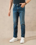 QUẦN JEAN NAM PHOM SLIM FIT XUẤT HÀN MÀU XANH NHẠT QJ4B09D1