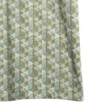 ÁO THUN NAM CỔ TRÒN TAY NGẮN XUẤT MỸ HỌA TIẾT GEOMETRIC MÀU XANH LÁ 21110L-2