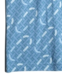 ÁO THUN NAM CỔ TRÒN TAY NGẮN XUẤT MỸ HỌA TIẾT GEOMETRIC MÀU XANH DƯƠNG 2610T-HTX