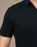 ÁO POLO NAM TAY NGẮN XUẤT MỸ MÀU ĐEN PL4B16L5