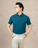 ÁO POLO NAM XUẤT HÀN MÀU XANH RÊU TRẦM PL4C04H1