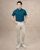 ÁO POLO NAM XUẤT HÀN MÀU XANH RÊU TRẦM PL4C04H1