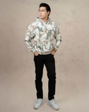 ÁO HOODIE NAM XUẤT MỸ HỌA TIẾT LÁ THÔNG AK4C31H
