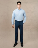 ÁO SƠ MI NAM TAY DÀI XUẤT HÀN MÀU XANH DƯƠNG NHẠT SM4C31H