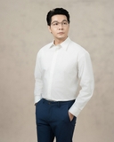 ÁO SƠ MI NAM TAY DÀI XUẤT HÀN MÀU TRẮNG SM4C31H2