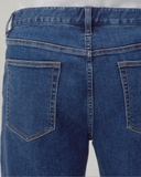 QUẦN JEAN NAM ỐNG SUÔNG XUẤT HÀN MÀU XANH ĐẬM QJ60124H2