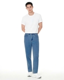 QUẦN JEAN NAM ỐNG SUÔNG XUẤT HÀN MÀU XANH NHẠT QJ60124H3