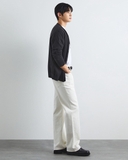 QUẦN JEAN NAM ỐNG SUÔNG VẢI CO GIÃN MÀU TRẮNG QJ60204M6