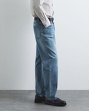 QUẦN JEAN NAM ỐNG SUÔNG XUẤT HÀN MÀU XANH NHẠT QJ60204M8