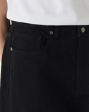 QUẦN JEAN NAM ỐNG RỘNG XUẤT HÀN MÀU ĐEN QJ60204M1