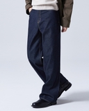 QUẦN JEAN NAM ỐNG RỘNG XUẤT HÀN MÀU XANH THAN QJ60204M2