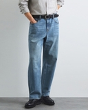 QUẦN JEAN NAM ỐNG SUÔNG XUẤT HÀN MÀU XANH NHẠT QJ60204M8