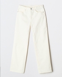 QUẦN JEAN NAM ỐNG SUÔNG VẢI CO GIÃN MÀU TRẮNG QJ60204M6