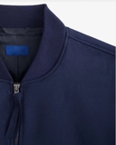 ÁO KHOÁC BOMBER DA LỘN NAM XUẤT MỸ MÀU XANH NAVY AK60225M2