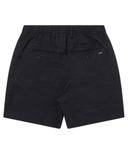 QUẦN SHORTS NAM XUẤT MỸ LƯNG CO GIÃN MÀU ĐEN QS60211L1