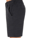 QUẦN SHORTS NAM XUẤT MỸ LƯNG CO GIÃN MÀU ĐEN QS60211L1