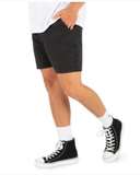 QUẦN SHORTS NAM XUẤT MỸ LƯNG CO GIÃN MÀU ĐEN QS60211L1