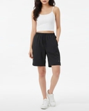 QUẦN SHORT THỂ THAO UNISEX XUẤT MỸ MÀU ĐEN QS60307H1