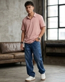 ÁO POLO NAM TAY NGẮN XUẤT MỸ MÀU CAM ĐÀO PL60312T10