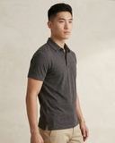 ÁO POLO NAM TAY NGẮN XUẤT MỸ MÀU XÁM ĐẬM PL60312T6