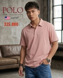 ÁO POLO NAM TAY NGẮN XUẤT MỸ MÀU CAM ĐÀO PL60312T10