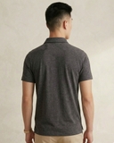 ÁO POLO NAM TAY NGẮN XUẤT MỸ MÀU XÁM ĐẬM PL60312T6
