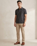 ÁO POLO NAM TAY NGẮN XUẤT MỸ MÀU XÁM ĐẬM PL60312T6