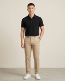 ÁO POLO NAM TAY NGẮN XUẤT MỸ MÀU ĐEN PL60312T7