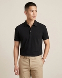 ÁO POLO NAM TAY NGẮN XUẤT MỸ MÀU ĐEN PL60312T7