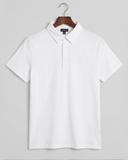 ÁO POLO NAM TAY NGẮN XUẤT MỸ MÀU TRẮNG PL60312T8