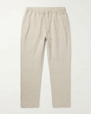 QUẦN DÀI LINEN NAM LƯNG CO GIÃN XUẤT MỸ MÀU KEM QD60325P