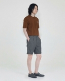 QUẦN SHORT NAM LƯNG QUẦN CO GIÃN XUẤT HÀN MÀU XÁM QS60404H2