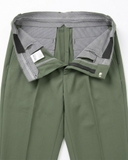 QUẦN TÂY NAM ỐNG ĐỨNG PHOM SLIM FIT LƯNG CO GIÃN XUẤT HÀN MÀU XANH LÁ QT60404U3