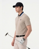 ÁO POLO GOLF NAM TAY NGẮN XUẤT HÀN MÀU BE PL60330H7