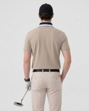 ÁO POLO GOLF NAM TAY NGẮN XUẤT HÀN MÀU BE PL60330H7