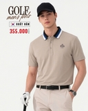 ÁO POLO GOLF NAM TAY NGẮN XUẤT HÀN MÀU BE PL60330H7