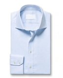 ÁO SƠ MI NAM TAY DÀI PHOM REGULAR FIT XUẤT ANH MÀU XANH DƯƠNG NHẠT SM60411N3