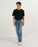 QUẦN JEAN NAM COTTON ỐNG SUÔNG XUẤT HÀN MÀU XANH NHẠT QJ60417N