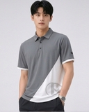 ÁO POLO GOLF NAM TAY NGẮN XUẤT HÀN MÀU XÁM PL60505H1