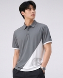 ÁO POLO GOLF NAM TAY NGẮN XUẤT HÀN MÀU XÁM PL60505H1
