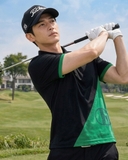 ÁO POLO GOLF NAM TAY NGẮN XUẤT HÀN MÀU XANH LÁ PL60505H3