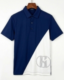 ÁO POLO GOLF NAM TAY NGẮN XUẤT HÀN MÀU XANH NAVY PL60505H2