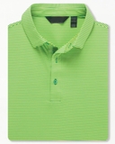 ÁO POLO GOLF NAM TAY NGẮN MÀU XANH LÁ NEON KẺ SỌC NGANG PL60516T4