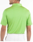 ÁO POLO GOLF NAM TAY NGẮN MÀU XANH LÁ NEON KẺ SỌC NGANG PL60516T4