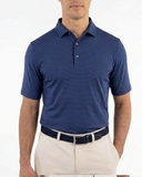ÁO POLO GOLF NAM TAY NGẮN MÀU XANH NAVY KẺ SỌC NGANG PL60516T3